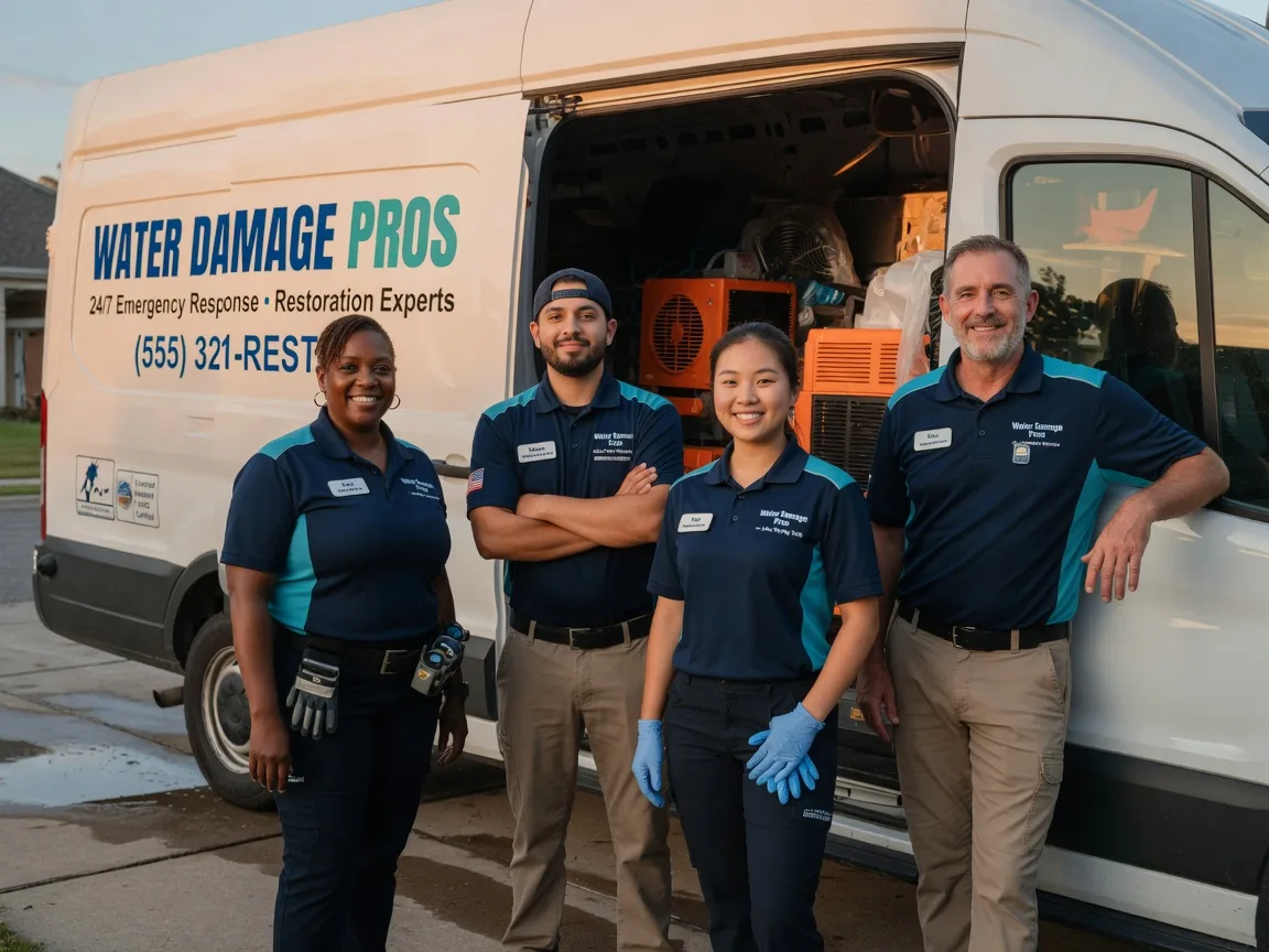Water Damage Restoration company in Kirvin, TX